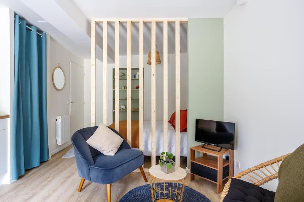 Studio Cosy Neuf - Fibre - Parking Gratuit - Proche Ecoles Et Entreprises Orsay Ngoại thất bức ảnh