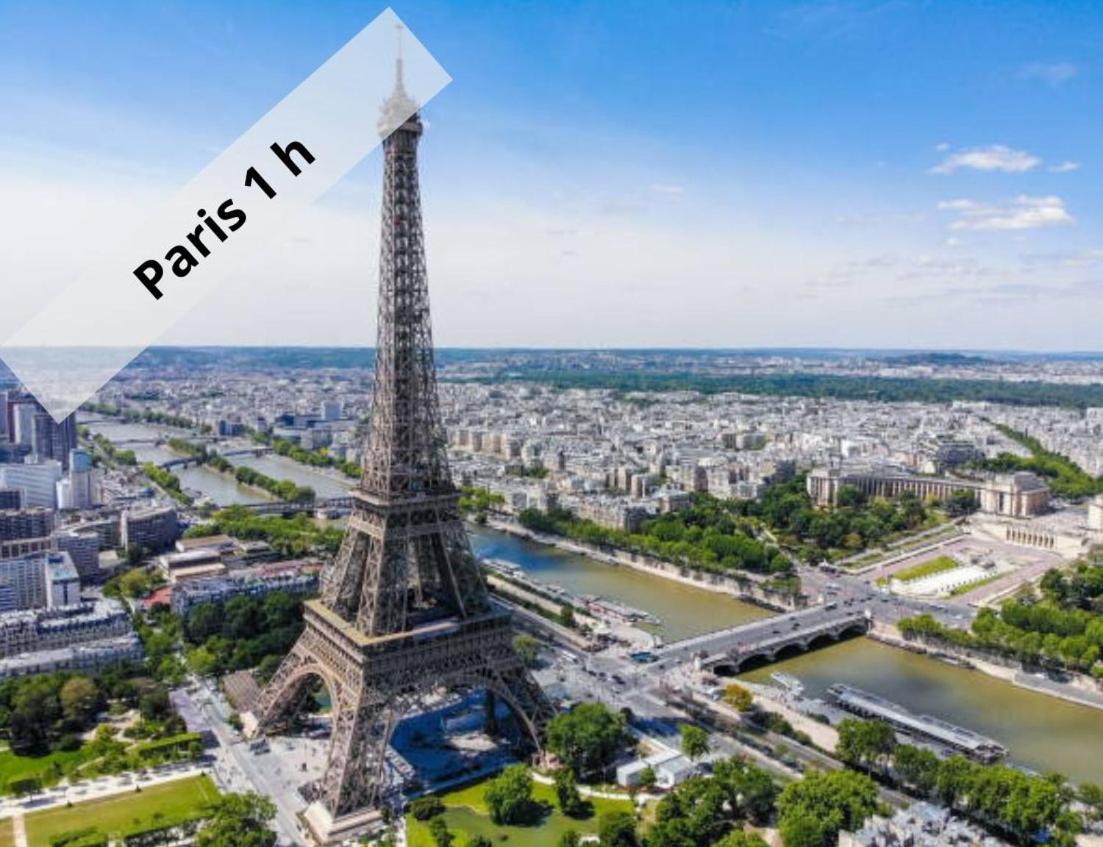 Studio Cosy Neuf - Fibre - Parking Gratuit - Proche Ecoles Et Entreprises Orsay Ngoại thất bức ảnh